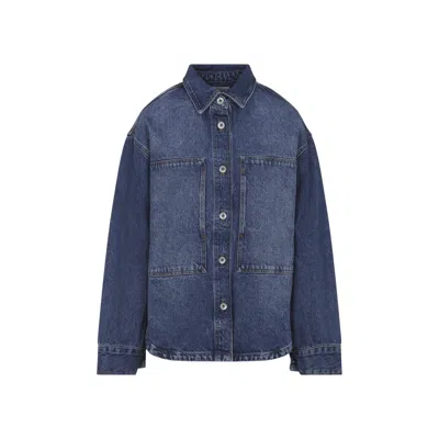 Studio Nicholson Paso Patch Pocket Shirt In Blue