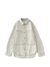 Studio Nicholson Paso Patch Pockets Shirt In Neutral