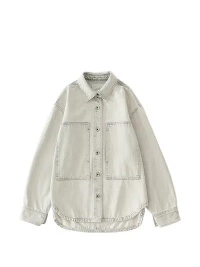 Studio Nicholson Paso Patch Pockets Shirt In Neutral