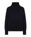 Studio Nicholson Patria Roll Neck Sweater In Black