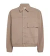 Studio Nicholson Petar Denim Jacket In Beige
