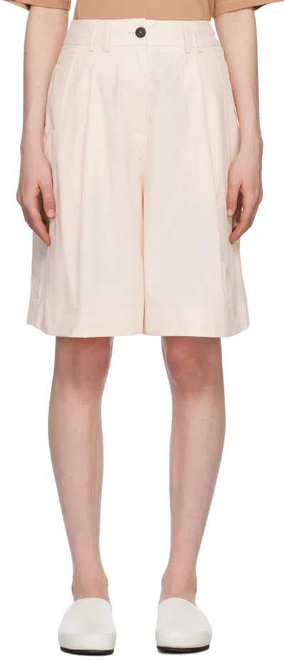Studio Nicholson Pink Cito Shorts In Shell