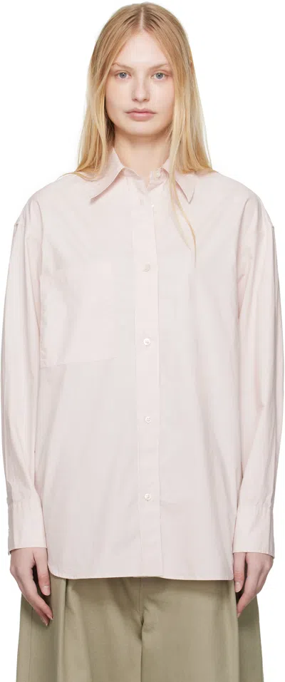 Studio Nicholson Pink Leto Shirt In Petal