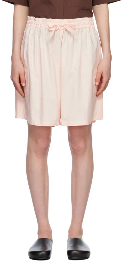 Studio Nicholson Pink Rio Shorts In Shell