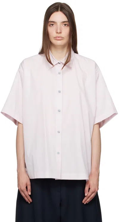 Studio Nicholson Pink Sira Shirt In Orchid