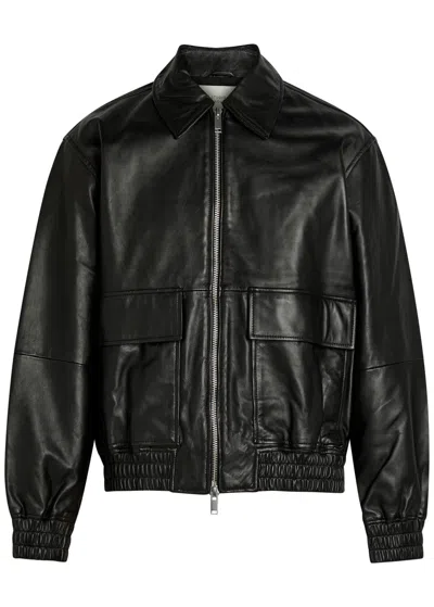 STUDIO NICHOLSON STUDIO NICHOLSON PISTON LEATHER JACKET