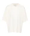 Studio Nicholson Basic Round Neck Short Sleeve T-shirt In White
