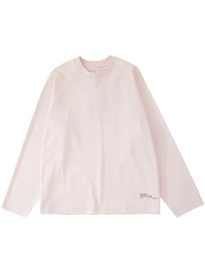 Studio Nicholson Platt T-shirt In Pink