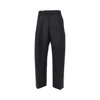 Studio Nicholson Pleated Hopsack Pants In Multi
