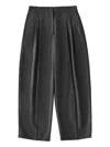 Studio Nicholson Pleated Lira Pants In Gray