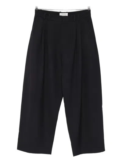Studio Nicholson Pleated Trousers In Black