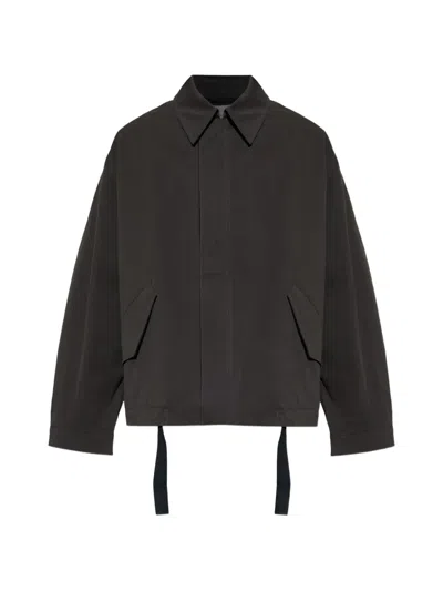 Studio Nicholson Pocket Comba Jacket In Burgundy