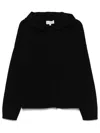 Studio Nicholson Black Pocono Hoodie In Black