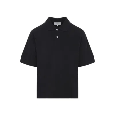 STUDIO NICHOLSON POLO BLACK