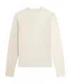 Studio Nicholson Sophisticated Parchment Knit Sweater For Men In Neutral