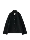 Studio Nicholson Pre Double-faced Wool Jacket In Blue