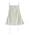Studio Nicholson Raddle Slender Strap Side Vent Top In Neutral