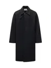 Studio Nicholson Raglan Wool Jacket In Brown