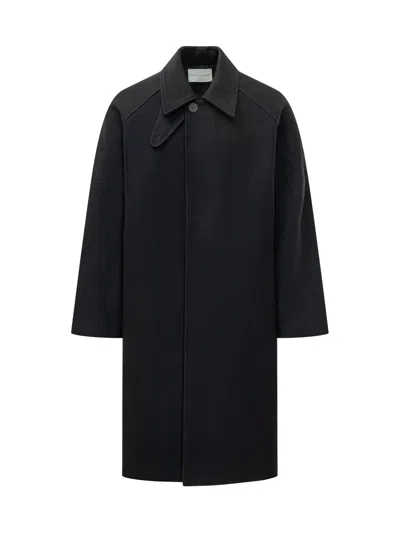 Studio Nicholson Raglan Wool Jacket In Brown