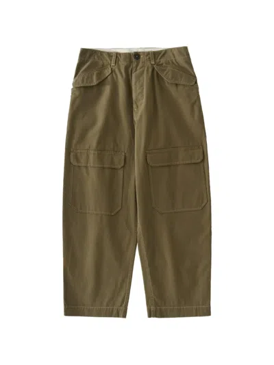 Studio Nicholson Ravel Cargo Pants In Green