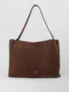 Studio Nicholson Reflection Suede Shoulder Tote Bag In Brown