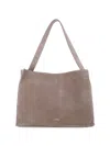Studio Nicholson Reflection Suede Tote Shoulder Bag In Pink
