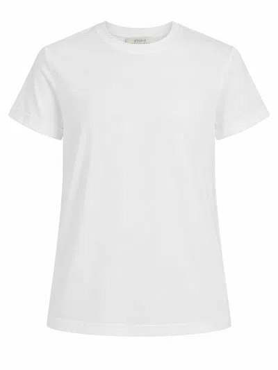 Studio Nicholson Regular Fit T-shirt For Women In White