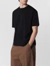 Studio Nicholson Bric T-shirt Black Regular Fit In Black