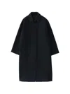 Studio Nicholson Ria A-line Coat In Black