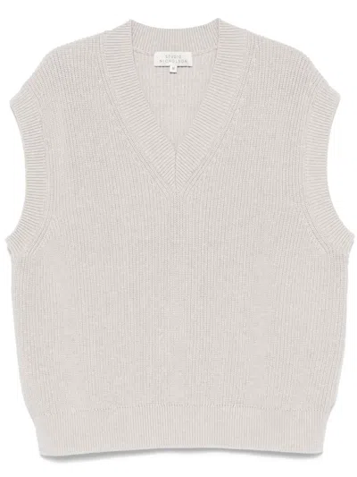 STUDIO NICHOLSON RIBBED-KNIT VEST