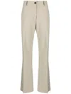 Studio Nicholson Beige Rie Trousers In Nude
