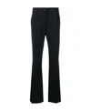 Studio Nicholson Rie Virgin Wool-blend Tailored Trousers In Black