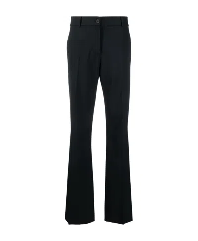 STUDIO NICHOLSON RIE VIRGIN WOOL-BLEND TAILORED TROUSERS