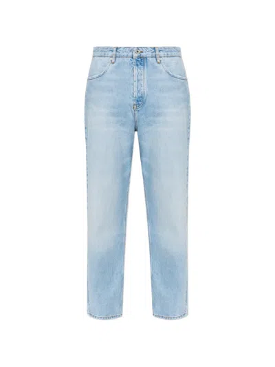 Studio Nicholson Riso Bleached-wash Jeans In Blue