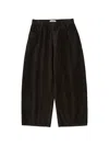 Studio Nicholson 리소 코듀로이 와이드 팬츠 In Black