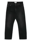 Studio Nicholson Black Riso Jeans In Black