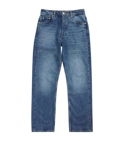Studio Nicholson Riso Straight Jeans In Blue