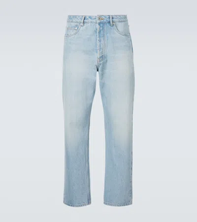 Studio Nicholson Riso Straight Jeans In Blue