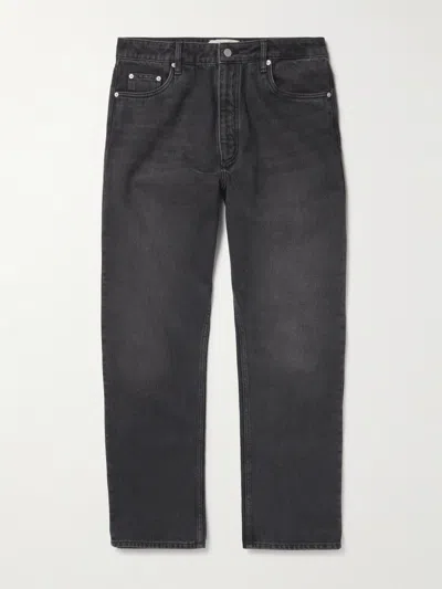 Studio Nicholson Riso Straight-leg Jeans In Black