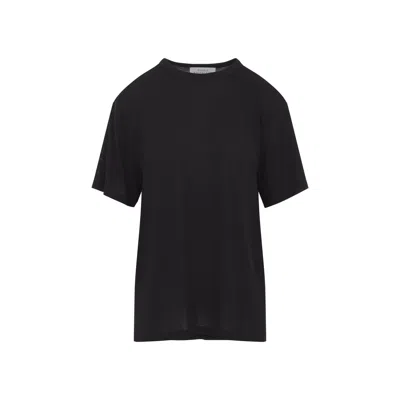 Studio Nicholson Rond Short Sleeve T-shirt In Black