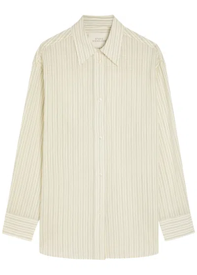 Studio Nicholson Rouen Wool Shirt In Neutral