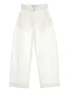 Studio Nicholson Round Leg Cotton Trousers
