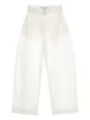 Studio Nicholson Round Leg Cotton Trousers