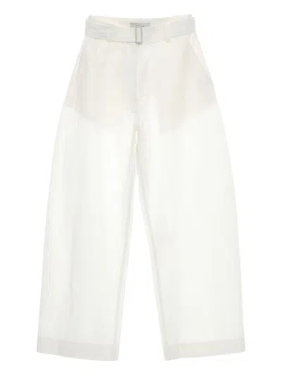 STUDIO NICHOLSON STUDIO NICHOLSON ROUND LEG COTTON TROUSERS
