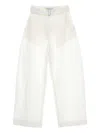 Studio Nicholson Round Leg Cotton Trousers