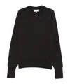 Studio Nicholson Round-neck Wool Sweater In Black