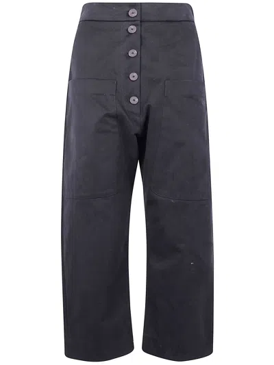 STUDIO NICHOLSON STUDIO NICHOLSON ROUNDED DROP CROTCH TROUSERS