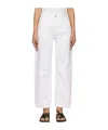 Studio Nicholson Belt Loop Jeans In White