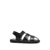 Studio Nicholson Sandom Leather Sandals In Black