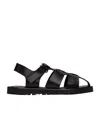 Studio Nicholson Sandom Leather Sandals In Black